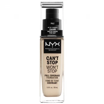 NYX Professional Makeup Cant Stop Foundation Pale