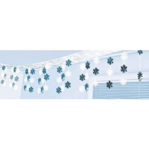 amscan Snowflake Ceiling Decoration 3.65m x 30.5cm