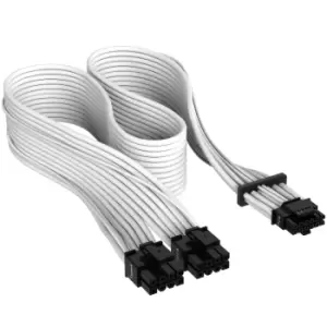 Corsair Premium 600W PCIe 5.0 12VHPWR Type-4 PSU Cable - White - CP-8920332