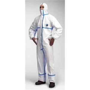 Tyvek DuPont Classic Plus Hooded Coverall XXXLarge White