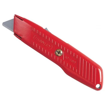Stanley Springback Safety Knife 1-10-189 Red 2 x 3.5 cm