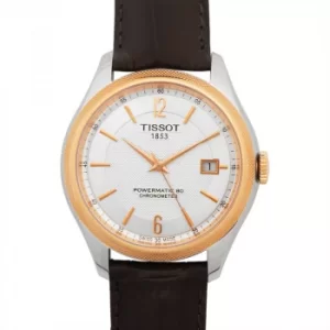 T-Classic Ballade Powermatic 80 Cosc Automatic Silver Dial Mens Watch