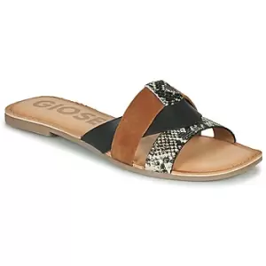 Gioseppo LANTANA womens Mules / Casual Shoes in Black,5,6,6.5