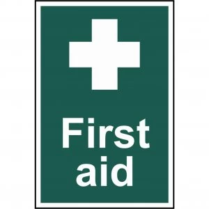 Scan First Aid Sign 200mm 300mm Standard