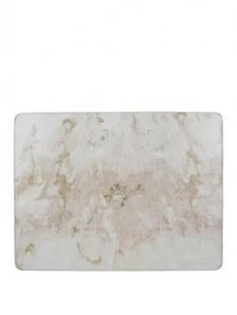 Creative Tops Grey Marble Placemats ; Set Of 6
