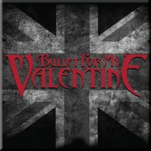 Bullet For My Valentine - UK Flag Fridge Magnet