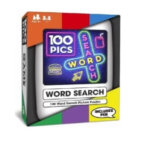 100 PICS: Word Search Card Game