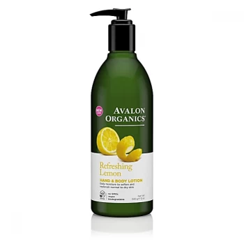 Avalon Organics Hand & Body Lotion - Refreshing Lemon (Lemon)