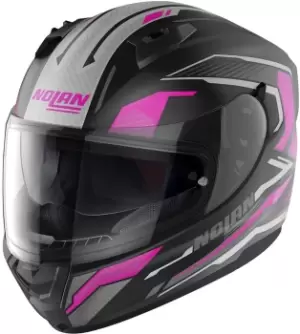 Nolan N60-6 Perceptor Helmet, black-pink, Size XS, black-pink, Size XS