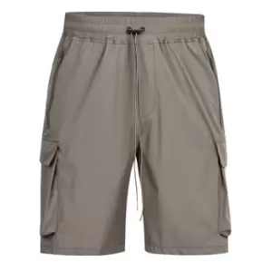 Kangol Cargo Shorts - Beige