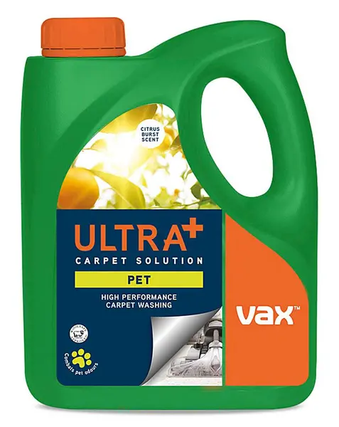 Vax Ultra+ Pet Carpet Cleaning Solution 4L