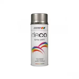 PlastiKote 01615 Deco Spray Paint High Gloss RAL 9006 White Alumin...
