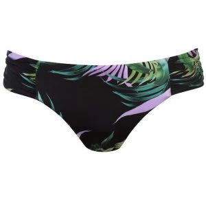 Seafolly SeaFolly Leaf Print Bikini Briefs Womens - BLACK