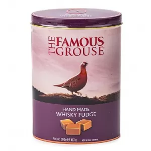Famous Grouse Whisky Fudge Tin - 300G