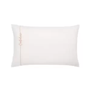 Katie Piper Confidence Affirmation Pair of Standard Pillowcases, Grapefruit