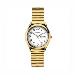 Sekonda White And Gold Watch - 3924