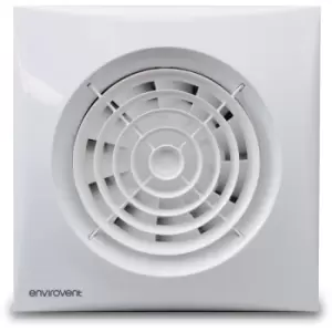 Envirovent Silent 100mm extractor fan model with backdraught shutter