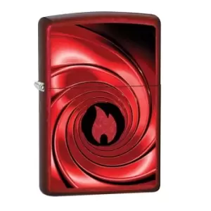 Zippo 21063 Red Swirl Design windproof lighter