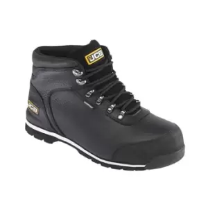 JCB 3CX Black Waterproof Hiker Style Safety Boot - Size 10
