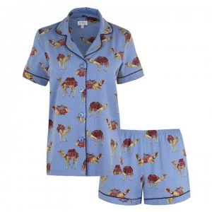 Bedhead Caravan Short Sleeve Pyjama Set - Caravan