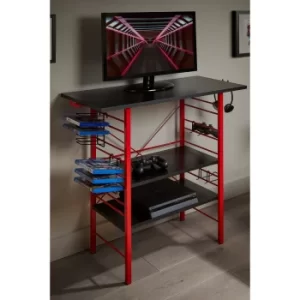 Virtuoso Multimedia TV Stand with Gaming Accessory Holders