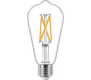 Philips CLA LED Bulb Squirrel Cage 7-60W E27 Warm White Dimmable - 77046400