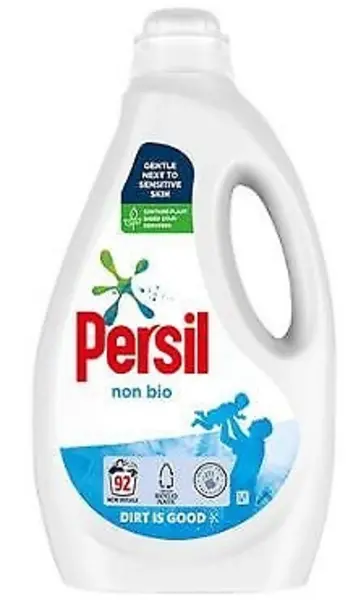 Persil Non Bio Laundry Washing Liquid Detergent 2.8L