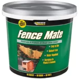 Everbuild Shed & Fence Mate, Rustic Red 5 Litre Plastic Bucket