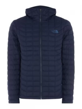 Mens The North Face Thermoball Hooded Jacket Blue