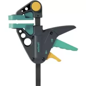 One-handed clamp EHZ PRO Wolfcraft 3457000 Span width (max.):300 mm Nosing length:65 mm