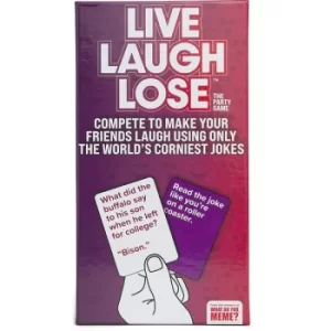 Live Laugh Lose Party Card Game
