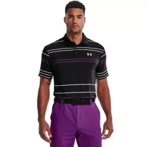 Under Armour 2022 Mens Playoff Polo 2.0 Black Polo - L