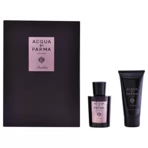 Acqua di Parma Colonia Ambra Gift Set 100ml Eau De Cologne + 75ml Shower Gel