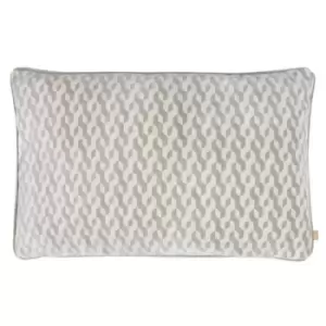 Kai Dione Geometric Cushion Cover (One Size) (Opal)