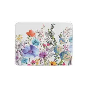 Meadow Floral Pack Of 6 Placemats - Creative Tops