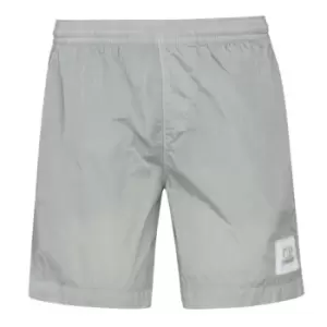 CP COMPANY Junior Stitch Logo Swim Shorts - Grey