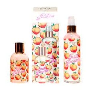 Skinnydip Just Peachy 2 Piece Gift Set - 100ml Eau de Parfum & 250ml Body Mist, Multi, Women