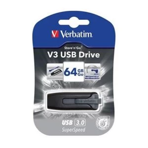 Verbatim Store n Go V3 64GB USB Flash Drive