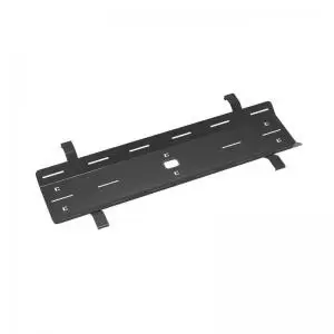 Single desk cable tray for Adapt and Fuze desks 1400mm - black