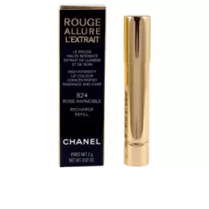 CHANEL ROUGE ALLURE L EXTRAIT lipstick recharge #rose invincible-82
