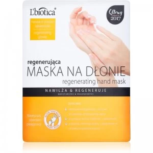 L'biotica Masks Regenerating Hand Mask in Gloves 26 g