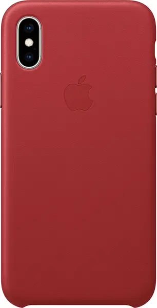 Apple iPhone X XS Leather Case (PRODUCT)RED MRWK2ZM/A