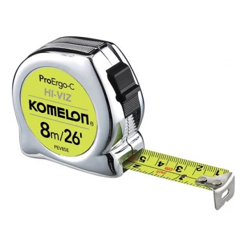 Komelon The Professional Tape Imperial & Metric 26ft / 8m 25mm