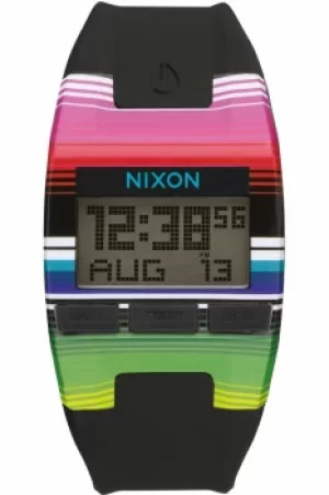 Unisex Nixon The Comp S Chronograph Watch A336-2229