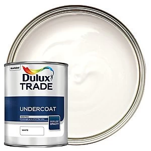 Dulux Trade Undercoat Paint - White 1L