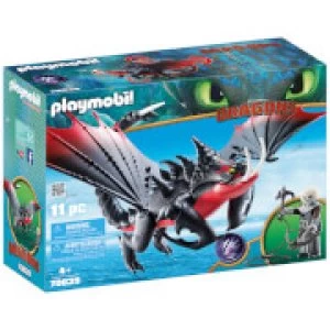 Playmobil DreamWorks Dragons Deathgripper with Grimmel (70039)