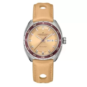 Hamilton American Classic 'Pan Europ Day-Date Auto' Automatic Mens Watch H35435820 (PRE-ORDER EXPECTED MID-JUNE)