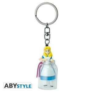 Disney - Alice In The Bottle 3D Keychain