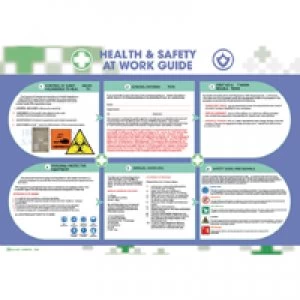 Wallace Cameron Health and Safety Poster Health and Safety At Work 590