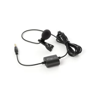 IK Multimedia iRig Lavalier/Lapel/Clip-On Microphone for Mobile Devices 2 Pack
